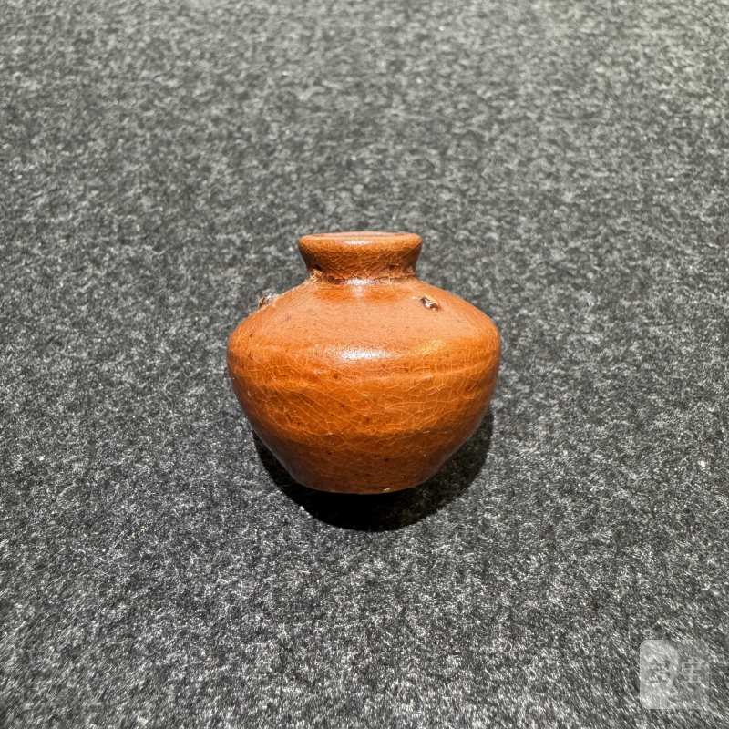 明 酱釉小罐 - 图4